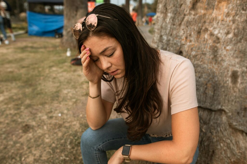 A person learning how to cope with loneliness during addiction recovery.