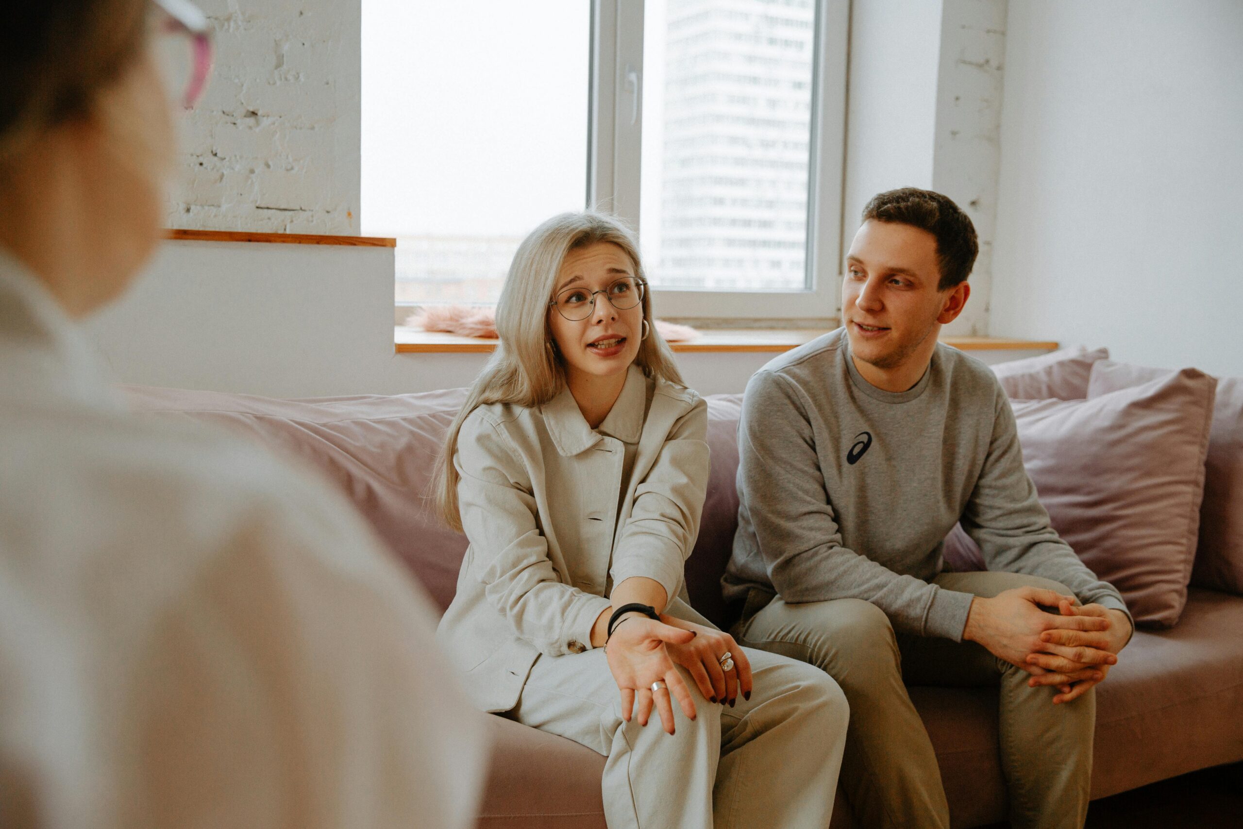 A family therapy session at Keys Behavioral Health in Tewksbury, MA.