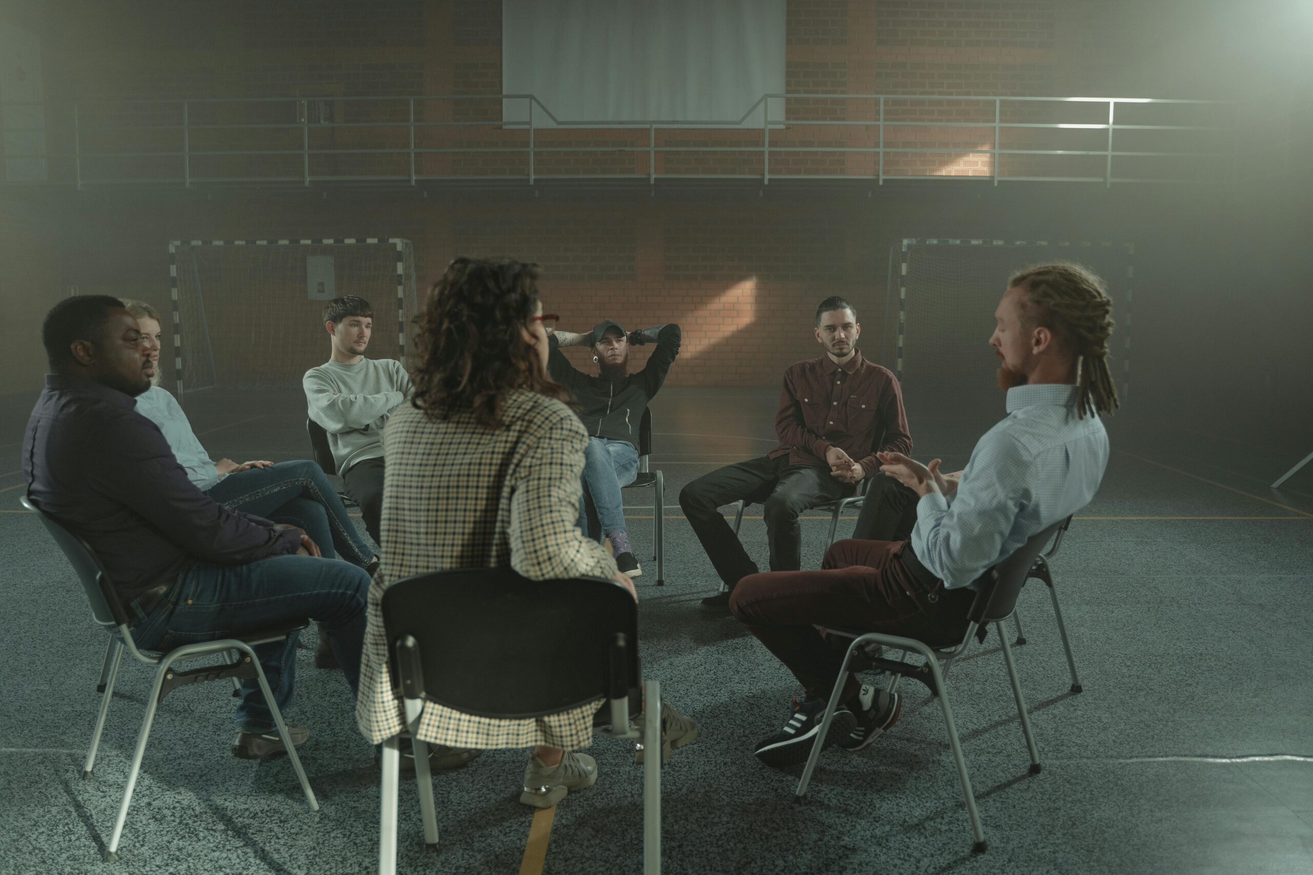 A therapy session to prevent relapse held at Keys Behavioral Health in Tewksbury, MA.
